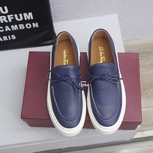 Replica Salvatore Ferragamo Casual Shoes For Men #1195507 $72.00 USD for Wholesale