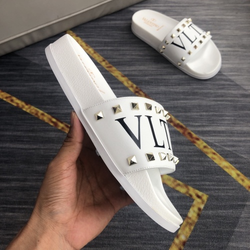 Replica Valentino Slippers For Men #1195515 $56.00 USD for Wholesale