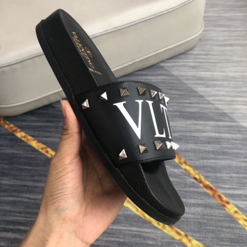 Replica Valentino Slippers For Men #1195516 $56.00 USD for Wholesale