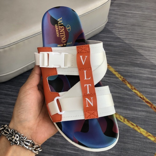 Replica Valentino Slippers For Men #1195517 $56.00 USD for Wholesale