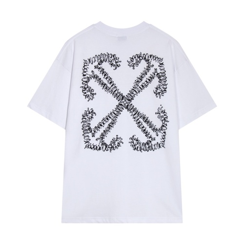 Off-White T-Shirts Short Sleeved For Unisex #1195591 $40.00 USD, Wholesale Replica Off-White T-Shirts