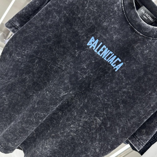 Replica Balenciaga T-Shirts Short Sleeved For Unisex #1195598 $40.00 USD for Wholesale