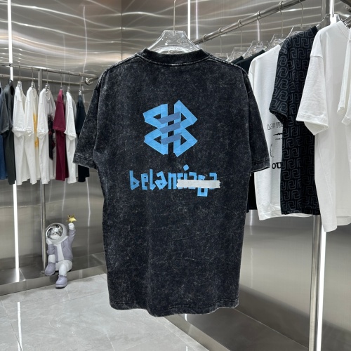 Replica Balenciaga T-Shirts Short Sleeved For Unisex #1195598 $40.00 USD for Wholesale