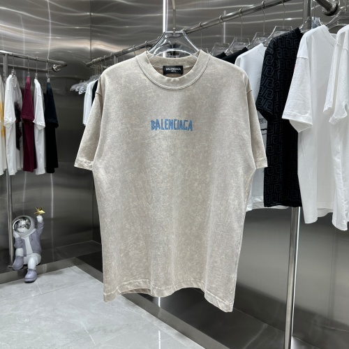 Balenciaga T-Shirts Short Sleeved For Unisex #1195599 $40.00 USD, Wholesale Replica Balenciaga T-Shirts