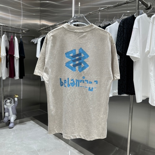 Replica Balenciaga T-Shirts Short Sleeved For Unisex #1195599 $40.00 USD for Wholesale