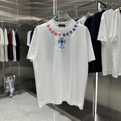 Replica Chrome Hearts T-Shirts Short Sleeved For Unisex #1195615 $42.00 USD for Wholesale
