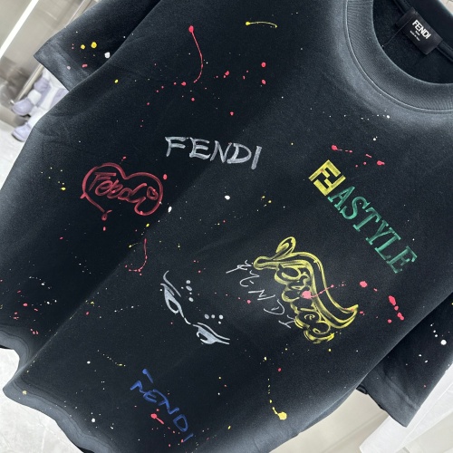 Replica Fendi T-Shirts Short Sleeved For Unisex #1195618 $41.00 USD for Wholesale