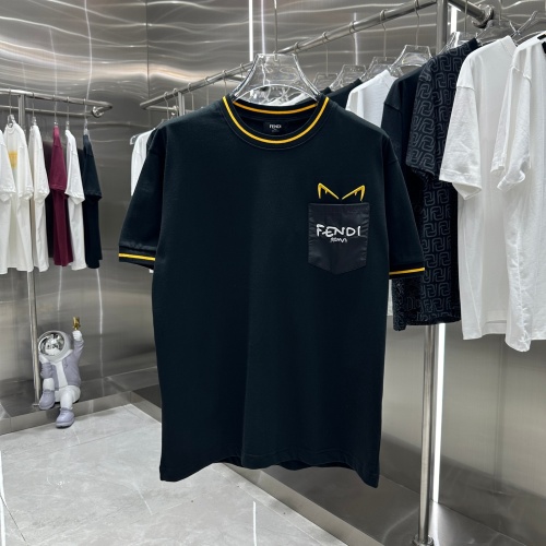 Fendi T-Shirts Short Sleeved For Unisex #1195620 $41.00 USD, Wholesale Replica Fendi T-Shirts