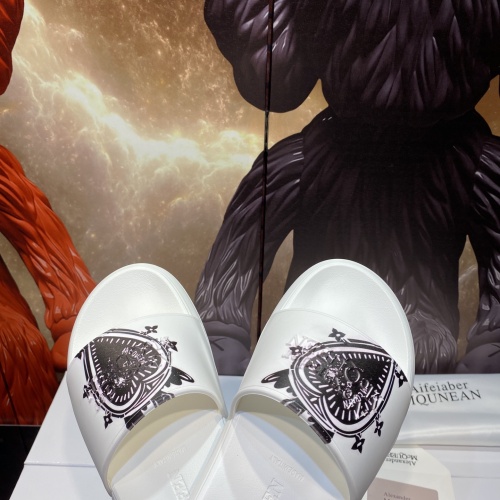 Replica Alexander McQueen Slippers For Men #1195623 $45.00 USD for Wholesale