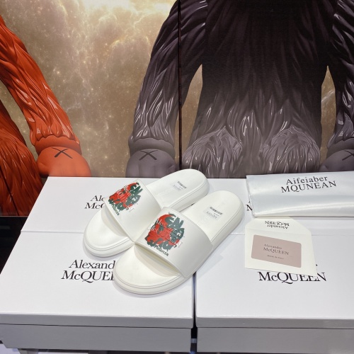 Alexander McQueen Slippers For Men #1195626 $45.00 USD, Wholesale Replica Alexander McQueen Slippers