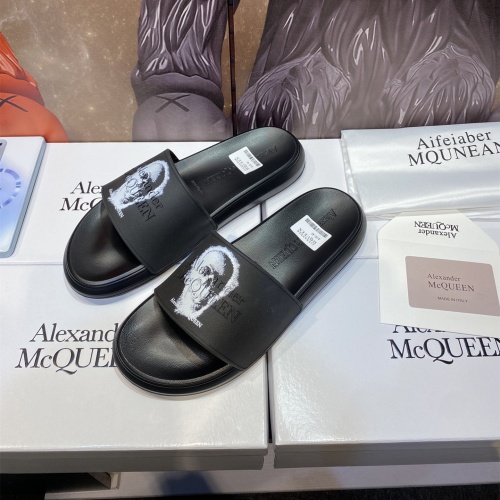 Alexander McQueen Slippers For Men #1195630 $45.00 USD, Wholesale Replica Alexander McQueen Slippers