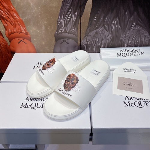 Alexander McQueen Slippers For Men #1195633 $45.00 USD, Wholesale Replica Alexander McQueen Slippers