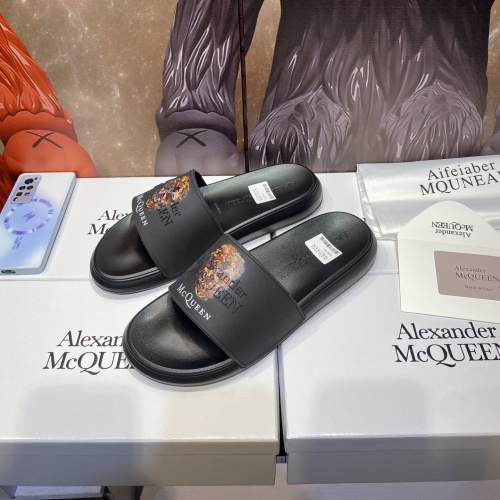 Alexander McQueen Slippers For Men #1195635 $45.00 USD, Wholesale Replica Alexander McQueen Slippers