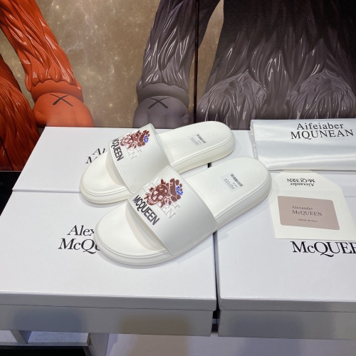 Alexander McQueen Slippers For Men #1195638 $45.00 USD, Wholesale Replica Alexander McQueen Slippers