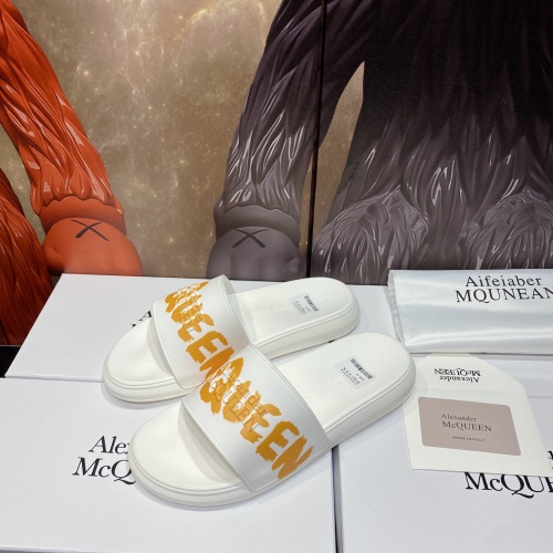 Alexander McQueen Slippers For Men #1195642 $45.00 USD, Wholesale Replica Alexander McQueen Slippers