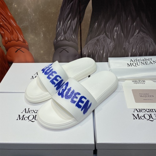 Alexander McQueen Slippers For Men #1195644 $45.00 USD, Wholesale Replica Alexander McQueen Slippers