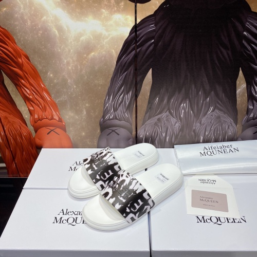 Alexander McQueen Slippers For Men #1195648 $45.00 USD, Wholesale Replica Alexander McQueen Slippers