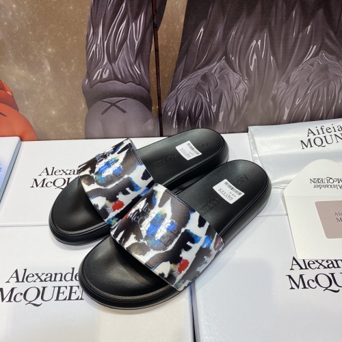 Alexander McQueen Slippers For Men #1195649 $45.00 USD, Wholesale Replica Alexander McQueen Slippers