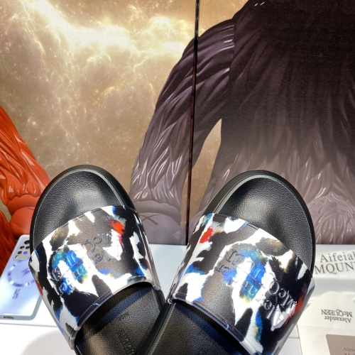 Replica Alexander McQueen Slippers For Men #1195649 $45.00 USD for Wholesale