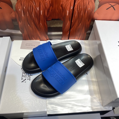 Alexander McQueen Slippers For Men #1195655 $45.00 USD, Wholesale Replica Alexander McQueen Slippers