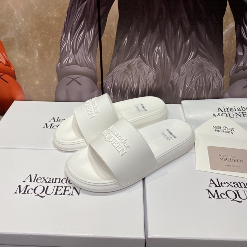 Alexander McQueen Slippers For Men #1195657 $45.00 USD, Wholesale Replica Alexander McQueen Slippers