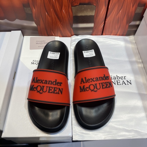 Alexander McQueen Slippers For Men #1195663 $45.00 USD, Wholesale Replica Alexander McQueen Slippers