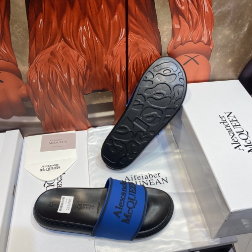 Replica Alexander McQueen Slippers For Men #1195665 $45.00 USD for Wholesale