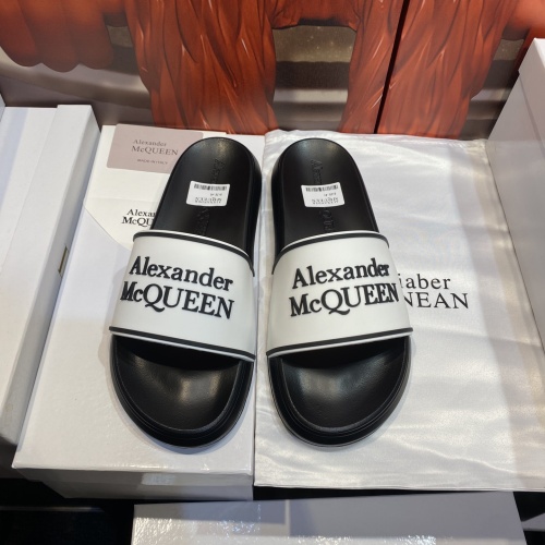 Alexander McQueen Slippers For Men #1195666 $45.00 USD, Wholesale Replica Alexander McQueen Slippers