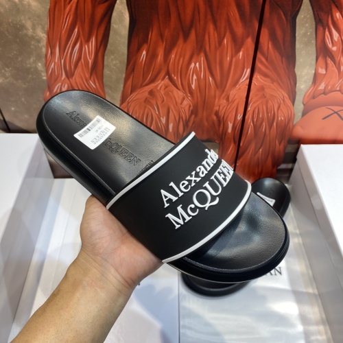 Replica Alexander McQueen Slippers For Men #1195667 $45.00 USD for Wholesale