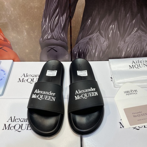 Alexander McQueen Slippers For Men #1195668 $45.00 USD, Wholesale Replica Alexander McQueen Slippers