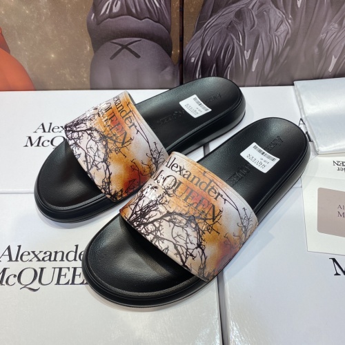 Alexander McQueen Slippers For Men #1195669 $45.00 USD, Wholesale Replica Alexander McQueen Slippers