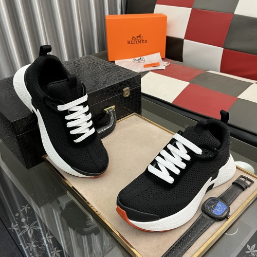 Replica Hermes Casual Shoes For Men #1195672 $88.00 USD for Wholesale
