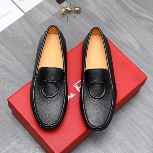 Salvatore Ferragamo Leather Shoes For Men #1195731