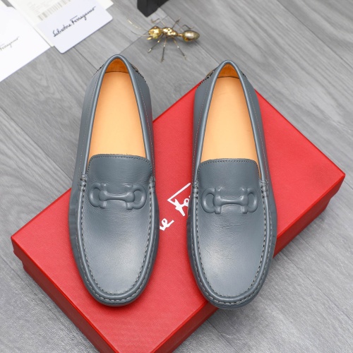 Salvatore Ferragamo Leather Shoes For Men #1195732