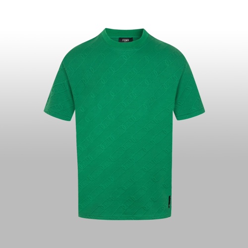 Fendi T-Shirts Short Sleeved For Unisex #1195746 $48.00 USD, Wholesale Replica Fendi T-Shirts