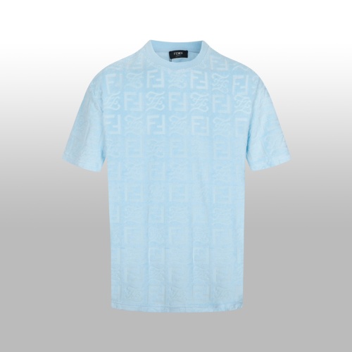 Replica Fendi T-Shirts Short Sleeved For Unisex #1195755 $48.00 USD for Wholesale