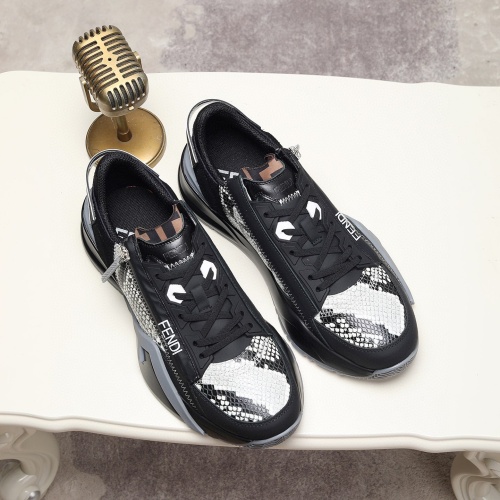 Replica Fendi Casual Shoes For Men #1195789 $98.00 USD for Wholesale