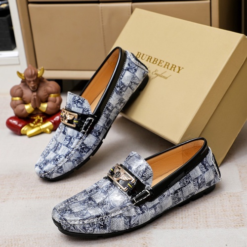 Burberry Leather Shoes For Men #1195869 $68.00 USD, Wholesale Replica Burberry Leather Shoes