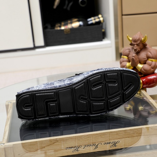 Replica Burberry Leather Shoes For Men #1195869 $68.00 USD for Wholesale