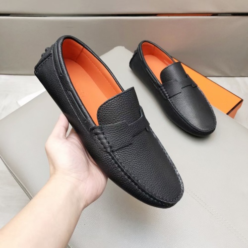 Hermes Leather Shoes For Men #1195925 $96.00 USD, Wholesale Replica Hermes Leather Shoes