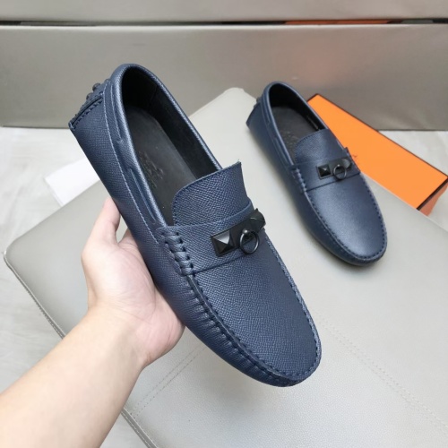 Hermes Leather Shoes For Men #1195943 $96.00 USD, Wholesale Replica Hermes Leather Shoes