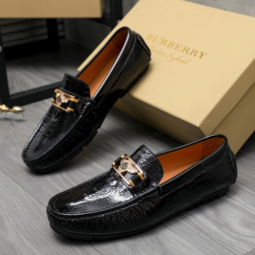 Burberry Leather Shoes For Men #1195981 $68.00 USD, Wholesale Replica Burberry Leather Shoes