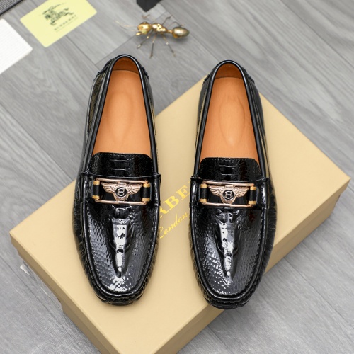 Replica Burberry Leather Shoes For Men #1195981 $68.00 USD for Wholesale
