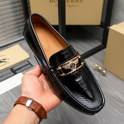 Replica Burberry Leather Shoes For Men #1195981 $68.00 USD for Wholesale
