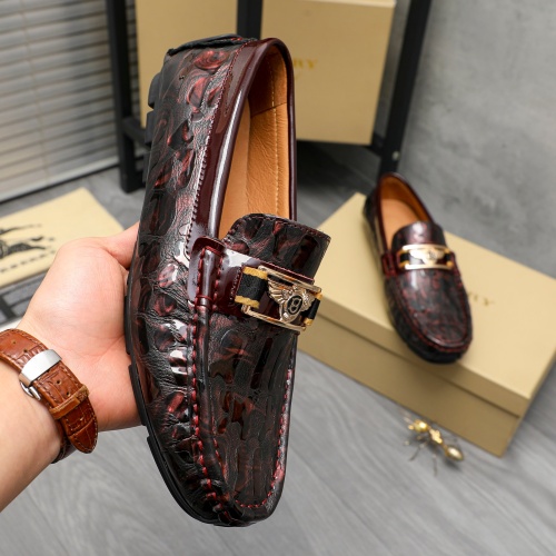 Replica Burberry Leather Shoes For Men #1195982 $68.00 USD for Wholesale