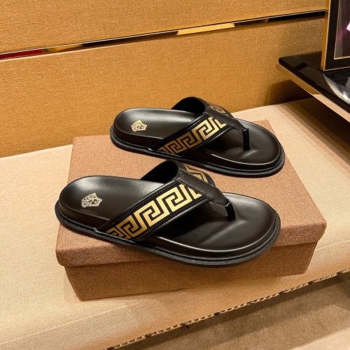 Versace Slippers For Men #1196018 $45.00 USD, Wholesale Replica Versace Slippers