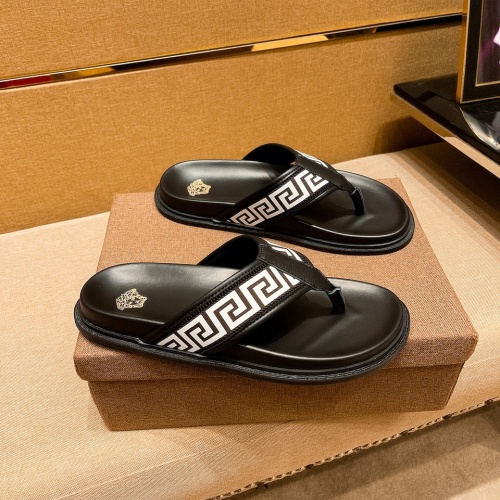 Versace Slippers For Men #1196019 $45.00 USD, Wholesale Replica Versace Slippers