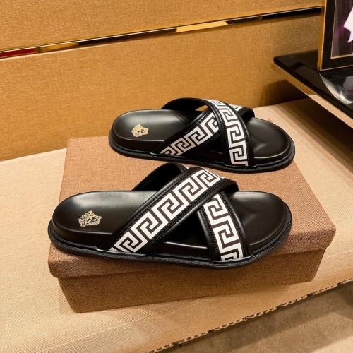 Versace Slippers For Men #1196021 $45.00 USD, Wholesale Replica Versace Slippers