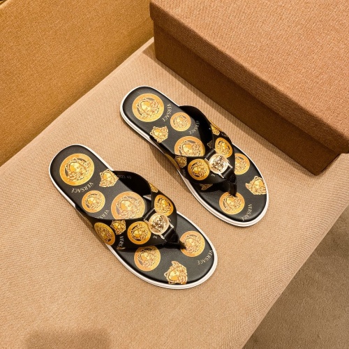 Versace Slippers For Men #1196029 $48.00 USD, Wholesale Replica Versace Slippers