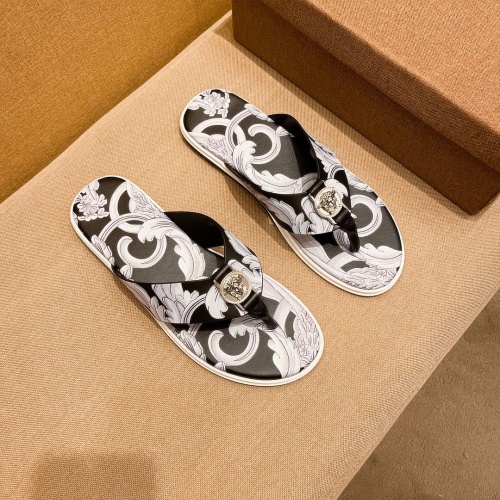 Versace Slippers For Men #1196032 $48.00 USD, Wholesale Replica Versace Slippers